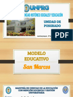 Modelo Educativo San Marcos