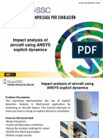 Impact Analysis of Aircraft Using ANSYS Explicit Dynamics