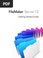 FILEMAKER 12 Getting Started 