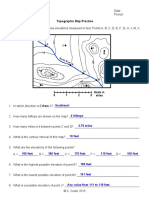 WS Topographic Practice KEY