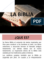 Lo que es la Biblia: guía divina para cristianos