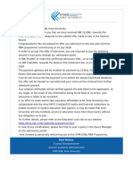 Offer Letter IFMRGSBMBA202480 PDF
