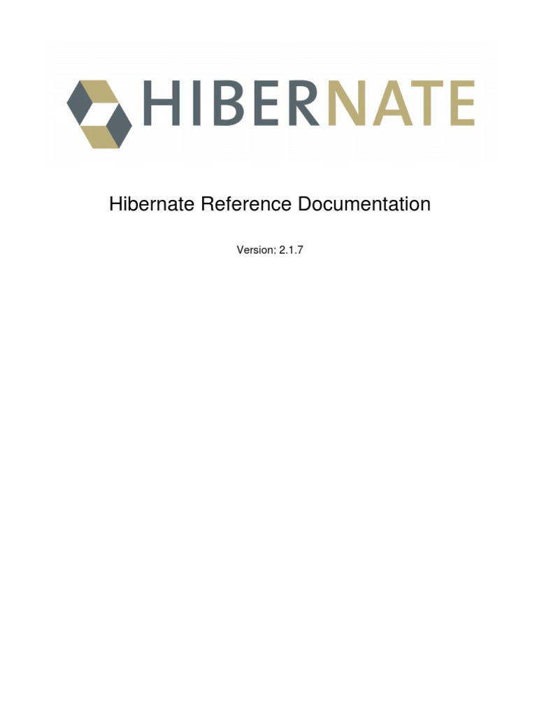 Hibernate Reference | PDF | Library (Computing) | Class (Computer ...