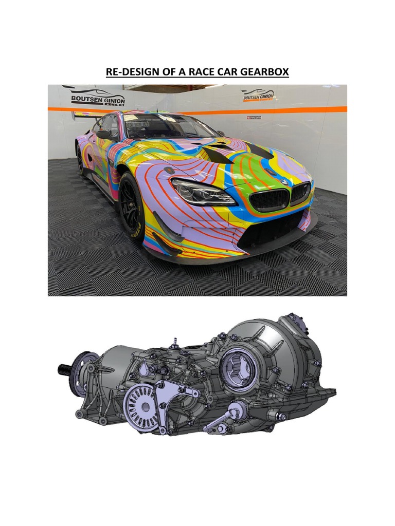 Race Car Gear Box PDF Gear Transmission (Mechanics)