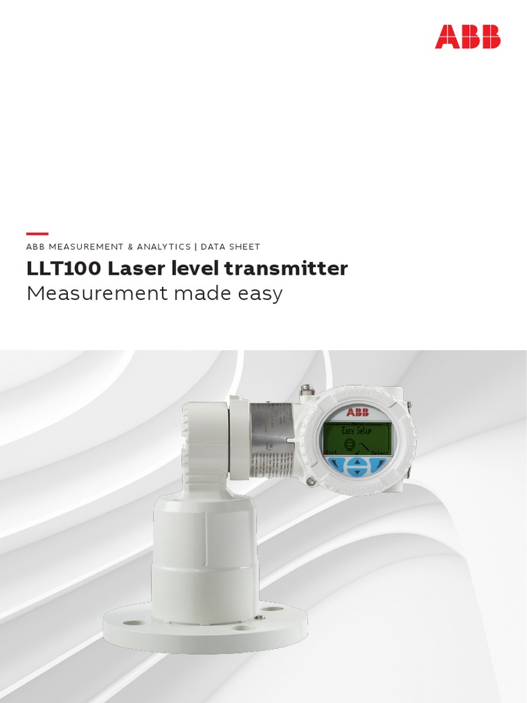 LLT100 Laser Level Transmitter: Measurement Made Easy | PDF | Laser ...