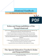 Paraprofessional Handbook