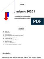 Votedemic 2020!