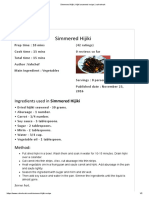 Simmered Hijiki, Hijiki Seaweed Recipe - Vahrehvah PDF