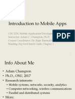 Introduction To Mobile Apps