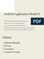 Android Application Model II