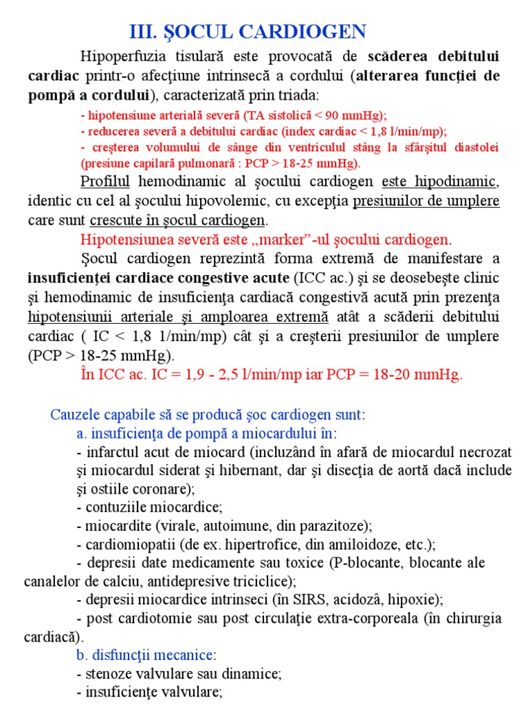 Socul Cardiogen | PDF