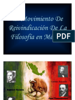 Movimiento de Reivindicación de La Filosofía en México (Modo de Compatibilidad)