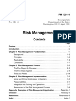 FM 100-14 Risk Management