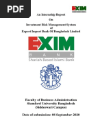 Credit Risk Management For EXIM Bank Final