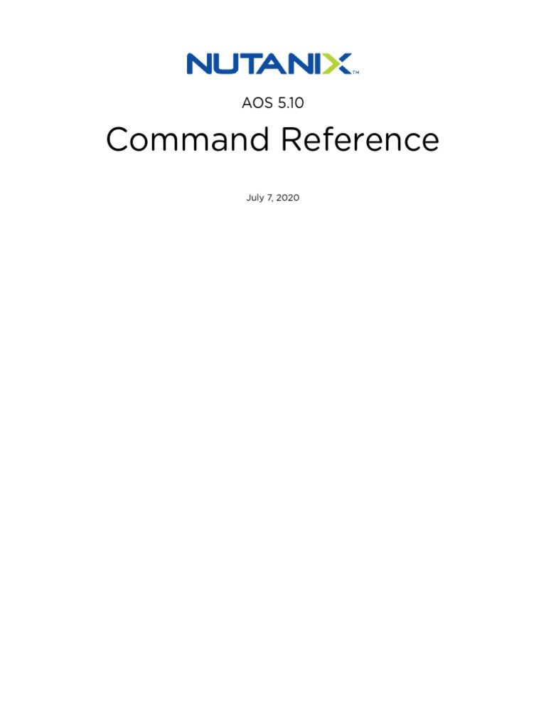 Command Ref AOS v5 10 | PDF | Command Line Interface | Ip Address