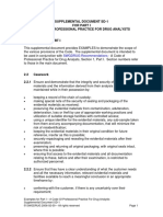 A Code of Professional Practice For Drug Analysts