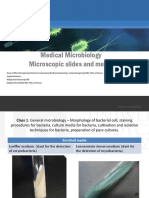 Medical Microbiology Microscopic Slides and Media PDF