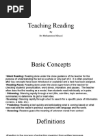 Teaching Reading: by Dr. Mohammed Ghawi