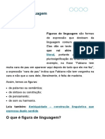 Figuras de linguagem: formas de expressão que destoam da linguagem comum