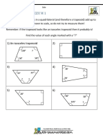 Angles in A Trapezium 1: 1) An Isosceles Trapezoid 2)