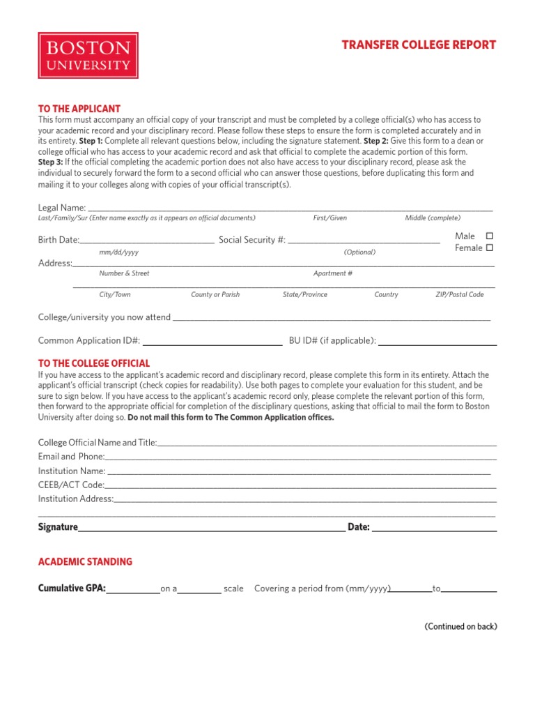 Transfer College Report Sample PDF Crime & Violence Crime Thriller