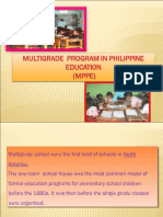 Mulitgrade Program in The Philippines