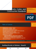 Lecture 3 Building Permits Codes and Construction Standards