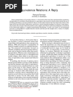 Tonneau, F. (2001) - Equivalence Relations A Reply. European Journal of Behavior Analysis 2 (1) - 99-128.