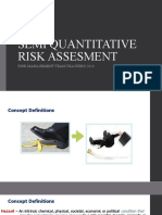 Semi Quantitative & Quantitative Risk Assessment
