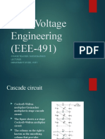 High Voltage Engineering (EEE-491) : Course Teacher: Fahim Mahmud Lecturer Department of Eee, Cuet