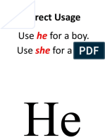 Correct Usage: Use For A Boy. Use For A Girl