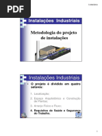 1.4 Metodologia do projeto de instalações -Saude Segurança