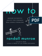 How To by Randall Munroe Absurd Scientific Advice For Common Real World Problems Riverhead Books