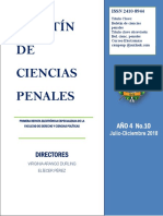 Boletín Ciencias Penales