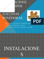 Instalaciones y Equipos para Gallinas Ponedoras