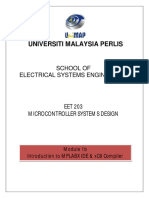 Universiti Malaysia Perlis: School of Electrical Systems Engineering