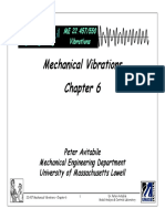Mechanical Vibrations: Peter Avitabile Mechanical Engineering Department University of Massachusetts Lowell