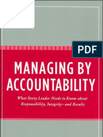 Managing by Accountability