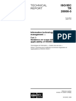 ISO-CEI TR 20000-3ISOIEC 20000-1 (信息技术-服务管理-part3：第一部分的范围定义和适用性指南）