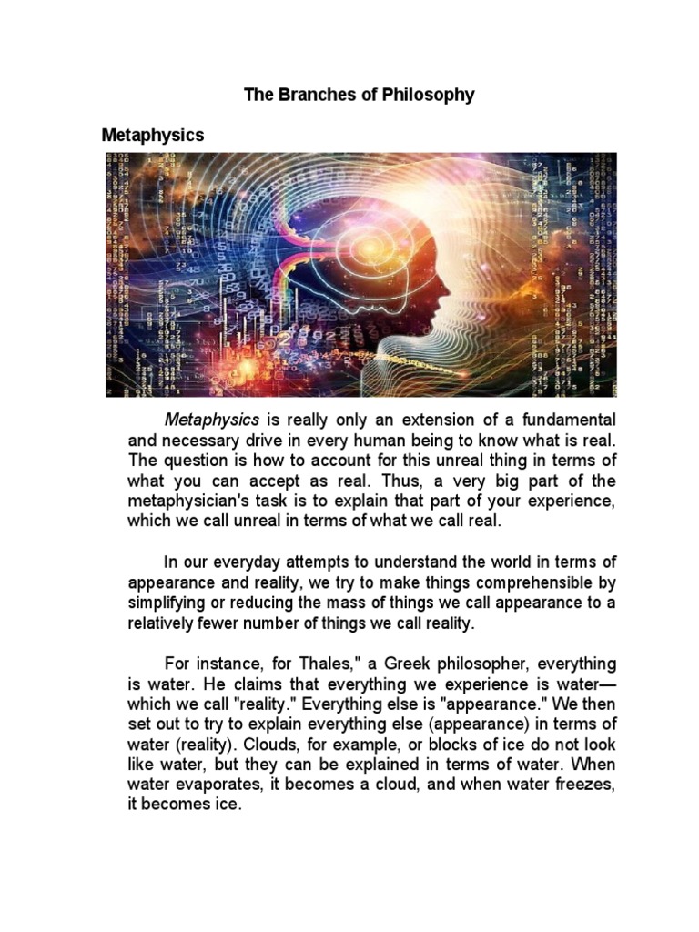 The Branches of Philosophy - 2 | PDF | Rationalism | Logic