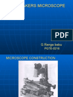 Tool Makers Microscope Construction and Measurements Guide