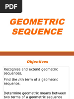 9-1 Geometric Sequences-II - Supplementary Materials