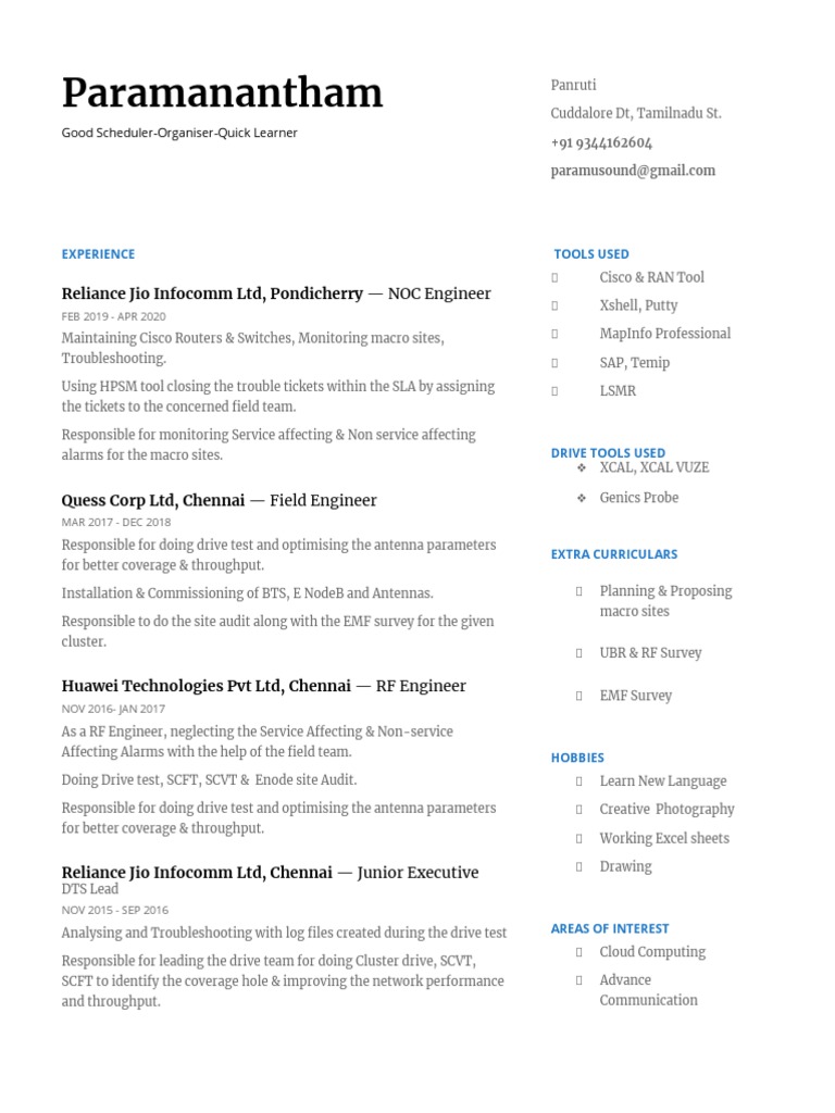 Noc Engineer PDF PDF Computing