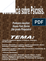 Psicosis agudas y crónicas: conceptos, clasificación y tratamiento