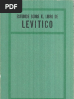 Estudio Sobre El Libro de Levitico