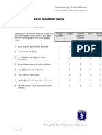 Classroom Engagement Survey (CES)