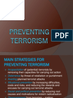 PREVENTING TERRORISM