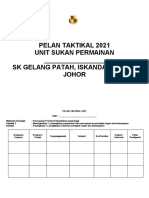 Pelan Taktikal & Operasi 2021 Unit Sukan Permainan SKGP