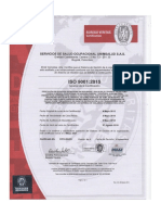 Certificado - ISO 9001 - 2015