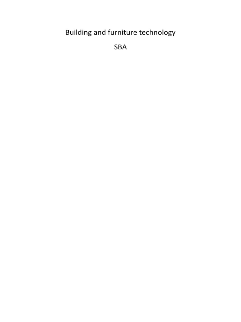 Building and Furniture Safety Standards | PDF | Business